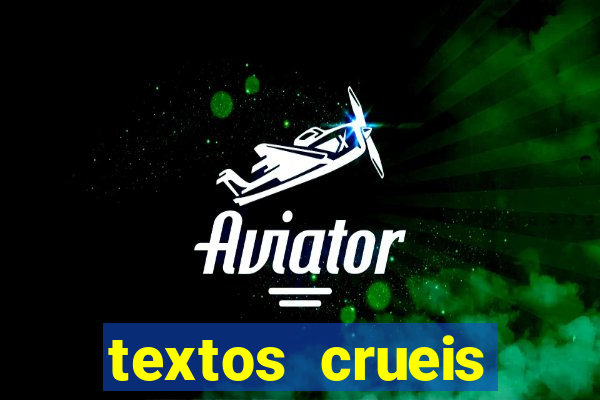 textos crueis demais pdf